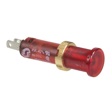 [XVLA234] Schneider Signaling Harmony XVL_ pilot light Ø8 - IP40/IP65 - red - covered LED included - 24V - faston_ [XVLA234]