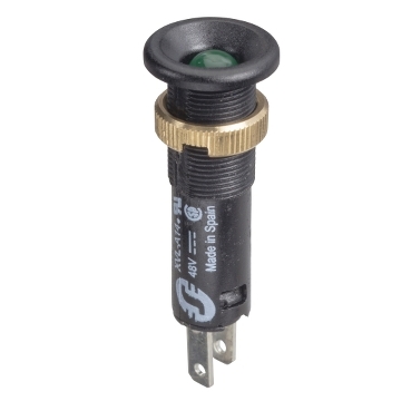 [XVLA133] Schneider Signaling Harmony XVL_ pilot light Ø8 - IP40 - green - protruding LED included - 24V - faston_ [XVLA133]