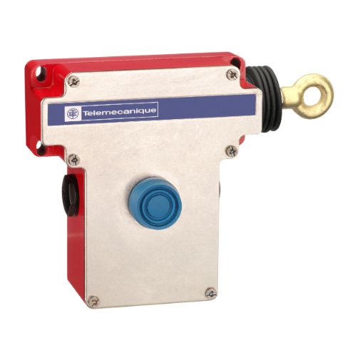 [XY2CE1A290] Schneider Signaling Preventa XY2C_ Latching emergency stop rope pull switch, Telemecanique rope pull switches XY2C, e XY2CE, RH side -2NC+2 NO, Booted pushbutton_ [XY2CE1A290]