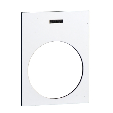 [ZB2BY4930] Schneider Signaling Harmony XAC_ legend - 30 x 40 mm - white - I_ [ZB2BY4930]