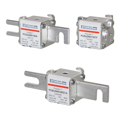 [DF430400] Schneider Soft Starter Altistart 48_ Fuse-link blades square 30 aR 690 V AC_ [DF430400]