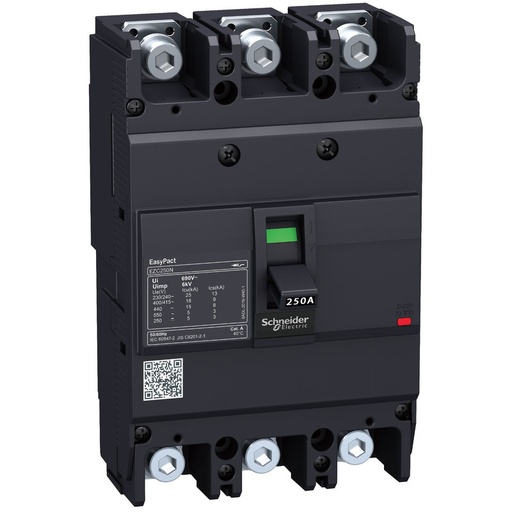 [EZC250H3200] Schneider Breaker EasyPact EZC_ circuit Breaker Easypact EZC250H - TMD - 200 A - 3 poles 3d_ [EZC250H3200]