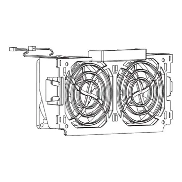 [VX5VPS3001] Schneider Wear part, enclosure door, fan for variable speed drive, Altivar 340, Altivar Process 600 900, from 7.5 to 22kW [VX5VPS3001]