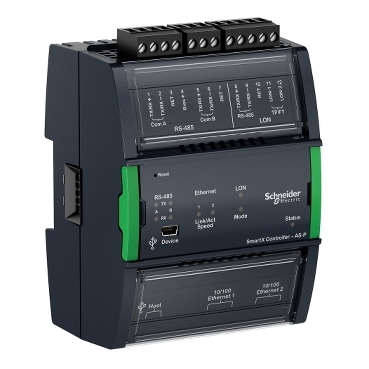 [SXWASPXXX10001] Schneider SmartX Controller - Automation Server, LonWorks, 2 RS-485 Ports, 2 10/100 Ethernet Ports [SXWASPXXX10001]